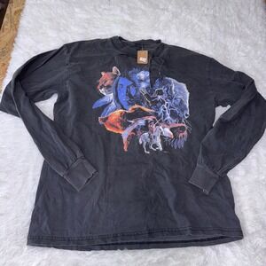 Mens Vintage Jim Morris T Shirt Native American Spirit Animals Graphic Size XL